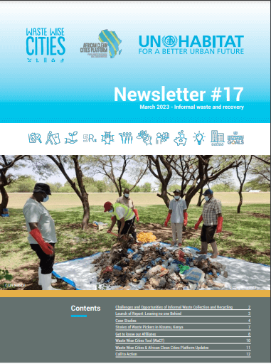 Bulletin d'information de Waste Wise Cities & de la Plateforme africaine des villes propres Volume 17 - Mars 2023