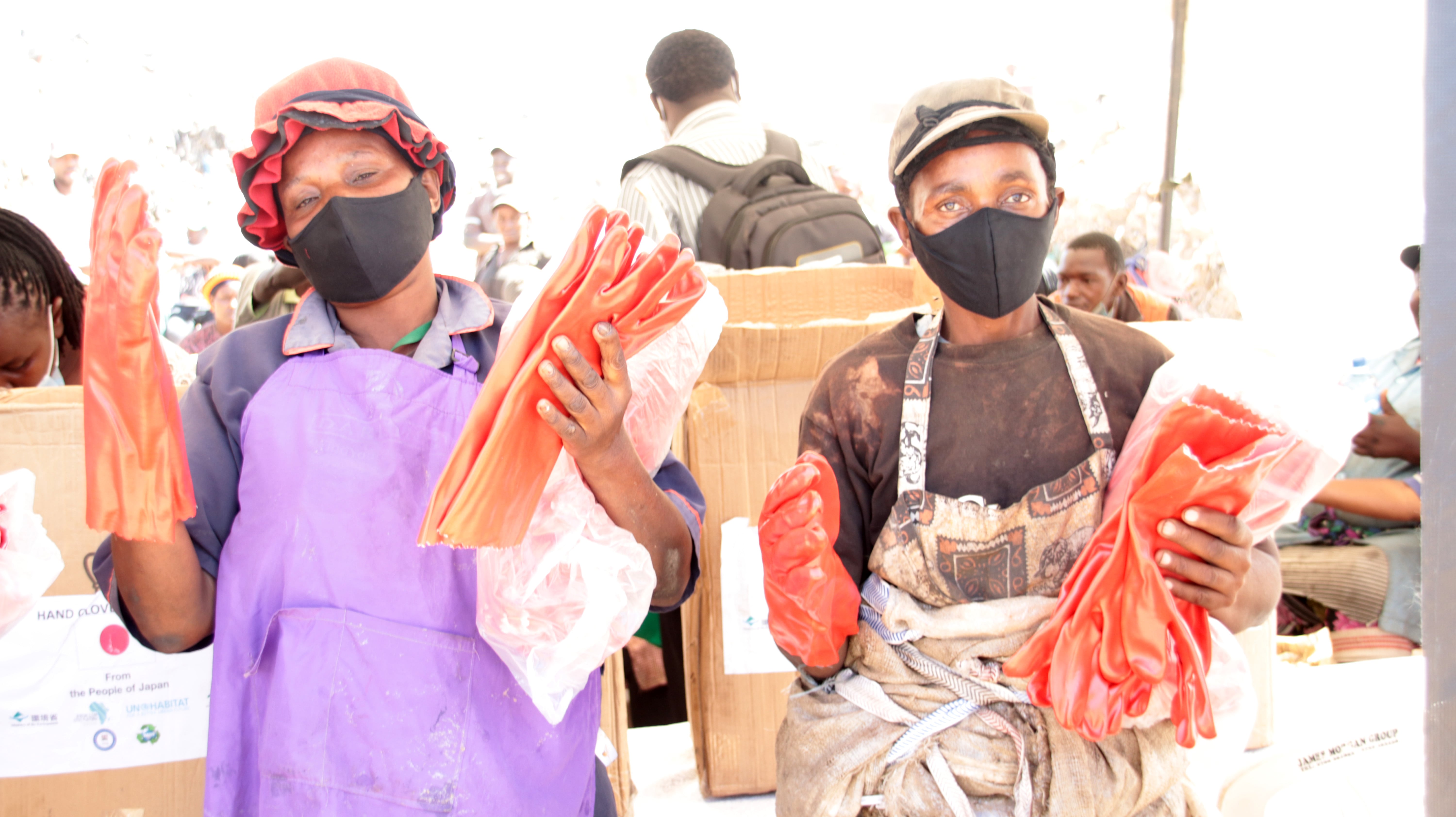 Hygiene and safety improvements at the Nairobi’s biggest dumpsite through the ACCP